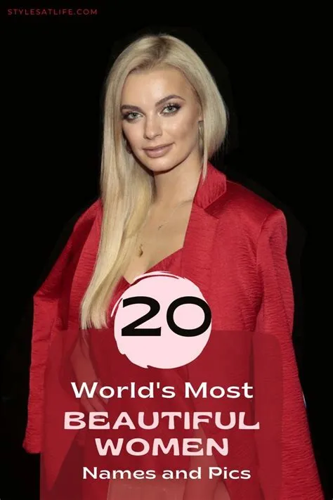 20 World's Most Beautiful Women Names and Pics (2001-2023) | World most ...