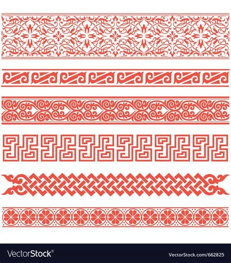 Floral scroll pattern Royalty Free Vector Image