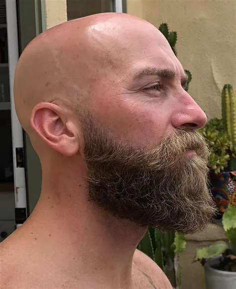 40 in a month. in 2020 | Bald men with beards, Beard styles bald, Bald ...