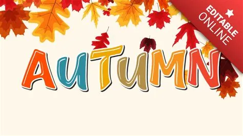 Autumn Text Effect | Font Generator