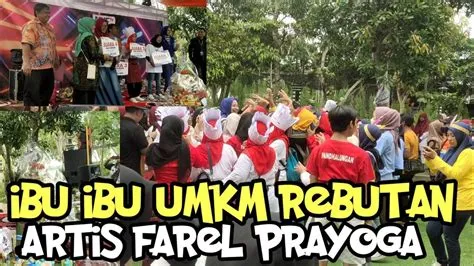 keseruan ibu ibu UMKM kabupaten Jember di kilau raya Jember edu garden ...
