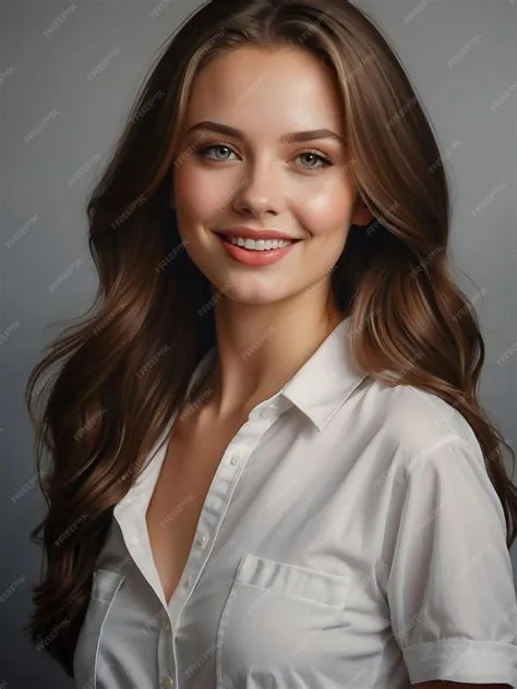 Beautiful and graceful young woman's face AI generated | Premium AI ...