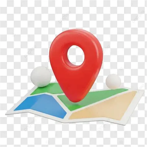 Red Location Pin On Map Icon Navigation And Directions, Ocation Pin ...