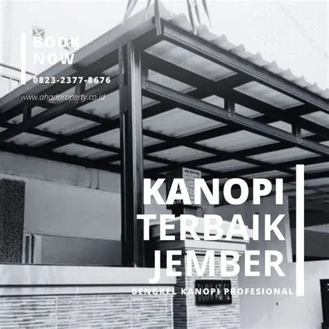 0823-2377-8676 JASA PEMBUATAN KANOPI TERMURAH JEMBER | Tech company ...
