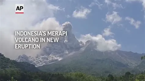 VIDEO: Indonesia’s Merapi volcano eruption in March 2023 | 10tv.com