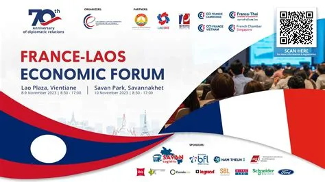 France-Laos Economic Forum Celebrates 70 Years of Diplomatic, Business ...