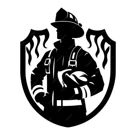 Premium Vector | Free Firefighter vector silhouette