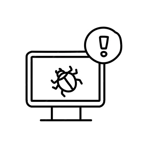 Premium Vector | Computer bug icon hand drawn vector illustration