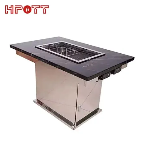 Korean Bbq With Grill Table Korean Bbq Dining Table – HPOTT