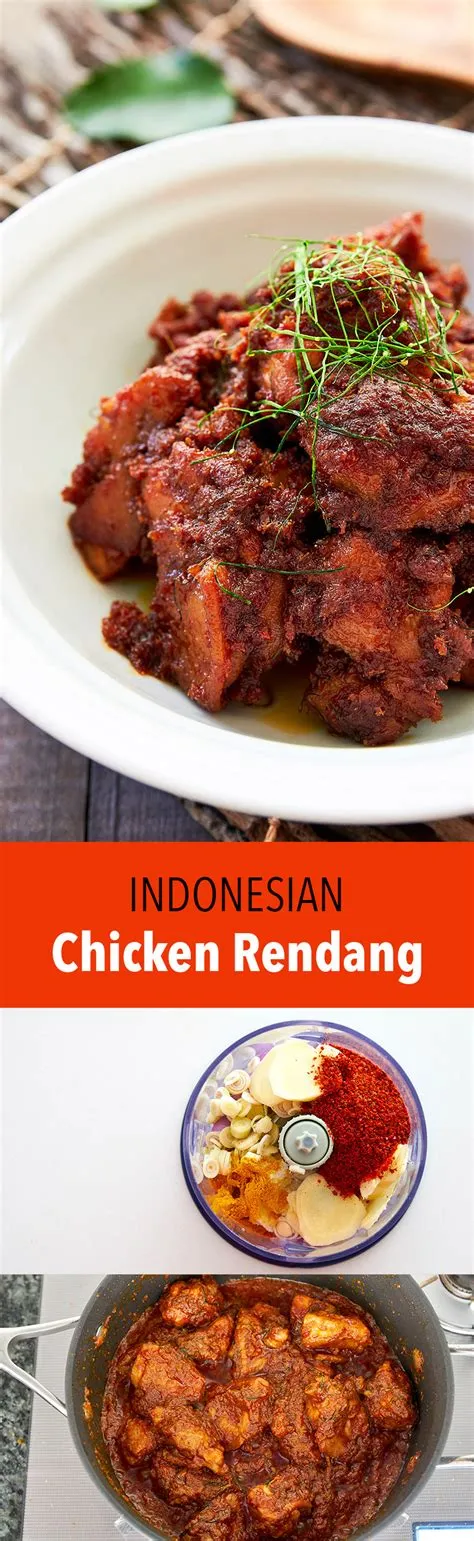 Best Chicken Rendang Recipe (Indonesian Rendang Ayam)