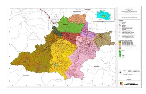 Peta Kota: Peta Kabupaten Bandung