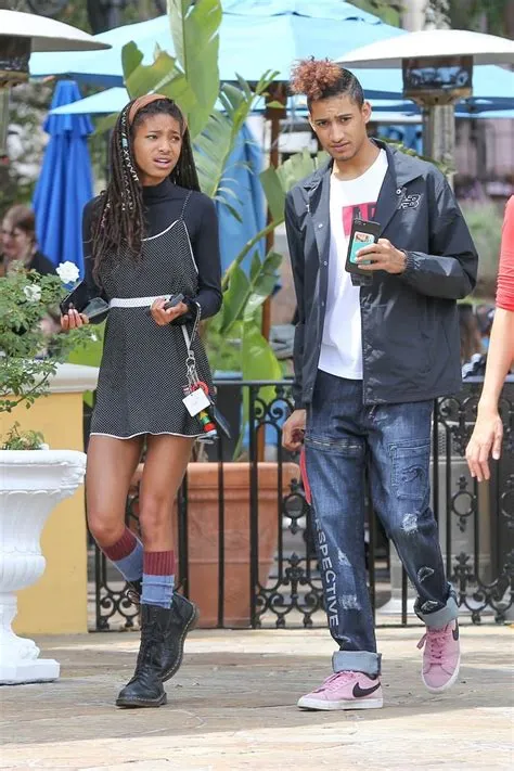 Willow Smith in LA with boyfriend Tyler Cole