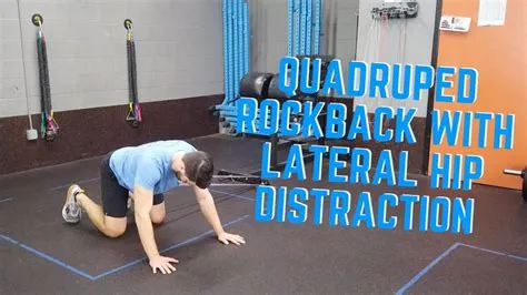Hip Lateral Distraction with Quadruped Rockback - YouTube