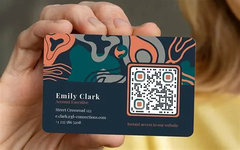 Hvordan designe visittkort med QR-koder