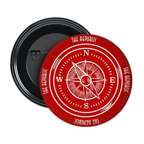 The Republic Logo Pin Badge - The Republic