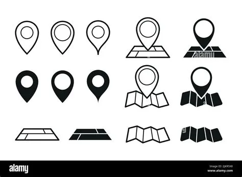 Maps pins vector icons - Vector illustration Stock Vector Image & Art ...