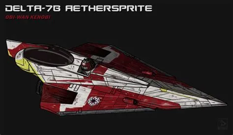 Obi-Wan Kenobi's Delta-7B Aethersprite-class light interceptor, by ...