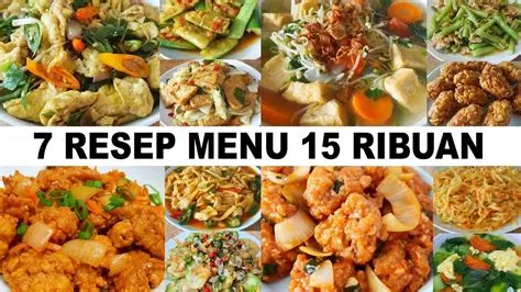 7 RESEP MASAKAN 15 RIBUAN ENAK DAN BIKIN KETAGIHAN | RESEP MASAKAN ...