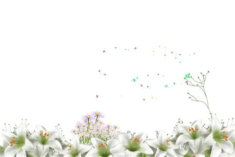 Background Bunga Png Medium Image Baground Bunga Hijau Png Clipart - Riset