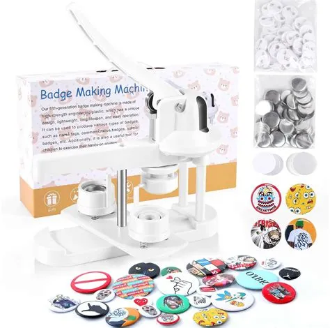 Amazon.com: HOCET Button Maker,32mm(1.25 inch) Pin Maker Machine,Button ...