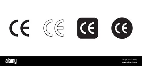 CE mark, CE symbol isolated on white background. vector illustration ...