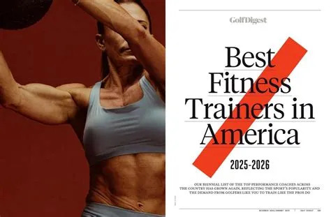Best Fitness Trainers in America 2025-2026 | Golf Digest | DECEMBER ...