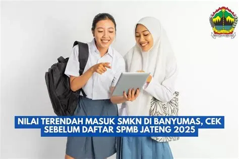 BERAPA NILAI TERENDAH MASUK SMKN 1 PURWOKERTO, Cek Nilai Minimal Masuk ...