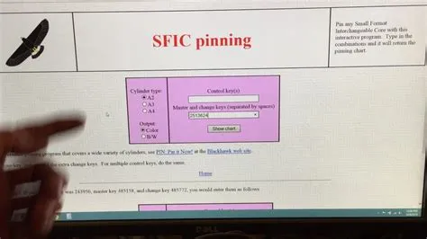 (163) Question about 1 Key Pinning on SFIC Chart. The #2 pin worked ...