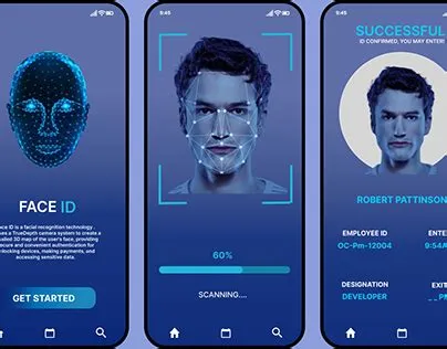 Face Recognition Ui Projects :: Photos, videos, logos, illustrations ...