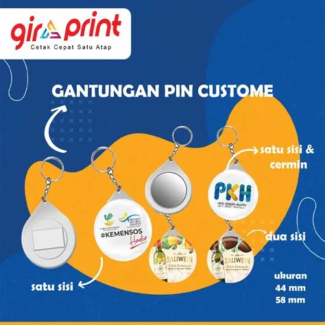 Jual Souvenir PIN Gantungan Kunci / Acara Seminar Event Murah promosi ...