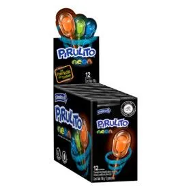 Pop Gigante Fresa Electrica X 24 Unid - Multidulces