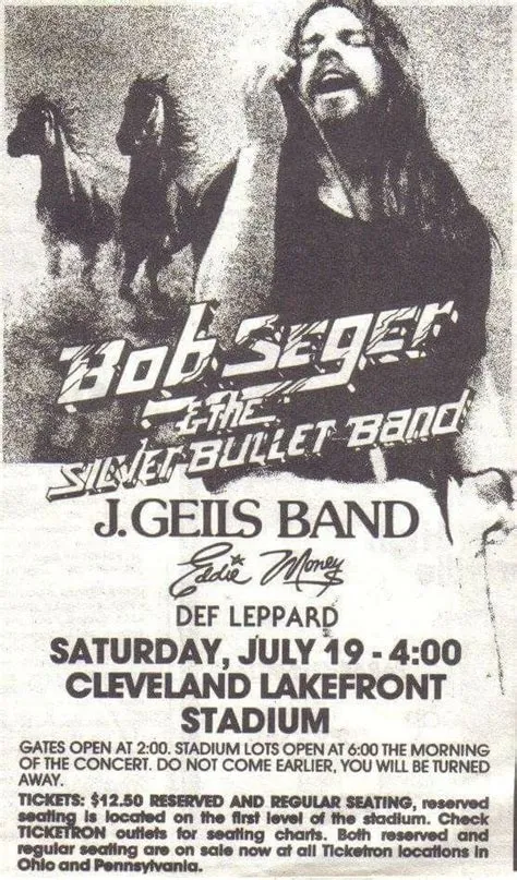 by Louis D. Tougas on Bob Seger | Concert posters, Concert flyer ...