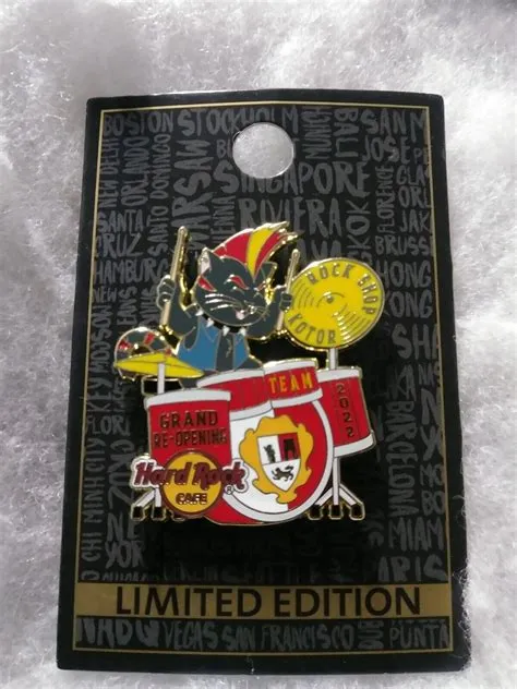 Hard Rock Cafe Kotor Team Grand Re-Opening Pin | eBay