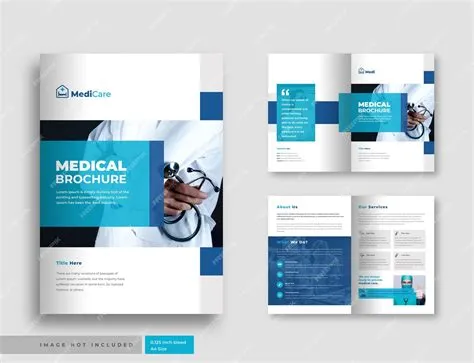 Premium Vector | Medical health care company two fold or bi fold ...