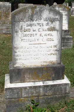 Alice Janney Harrison (1849-1928) - Mémorial Find a Grave