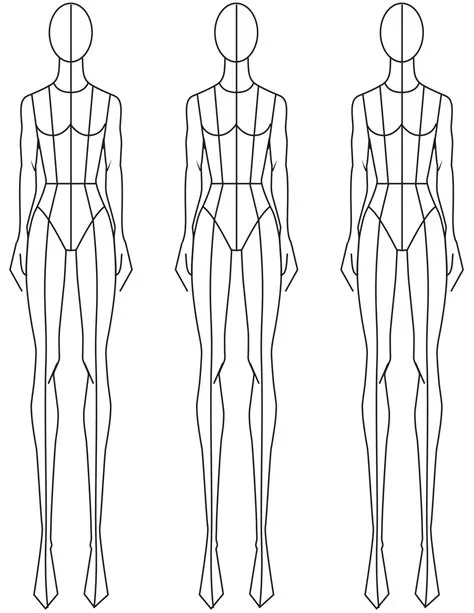 Fashion Sketch Template, Fashion Illustration Template, Fashion ...