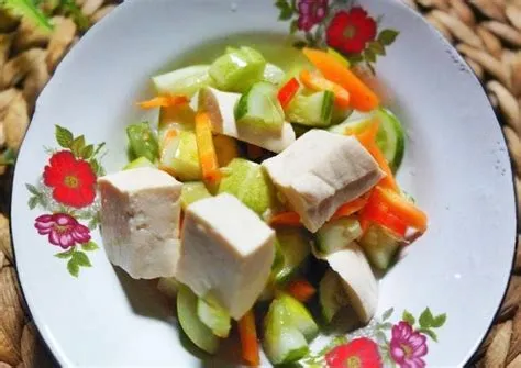 Resep Acar Tahu Sutra oleh Farhah - Cookpad