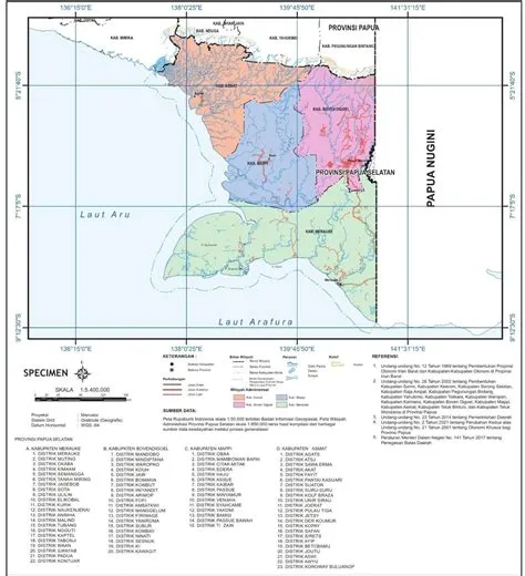 Daftar Wilayah Administratif Papua Selatan - Ambisius Wiki