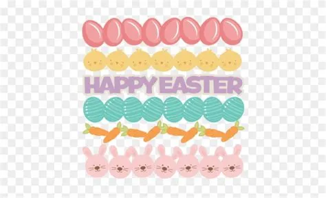 Free: Easter Borders Svg Cutting Files Easter Egg Svg Cut - Cute Easter ...