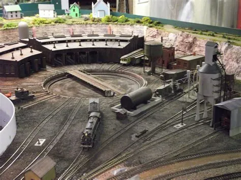 Train Switching Yard Layouts - Bing images #modeltrainbuildings | Model ...