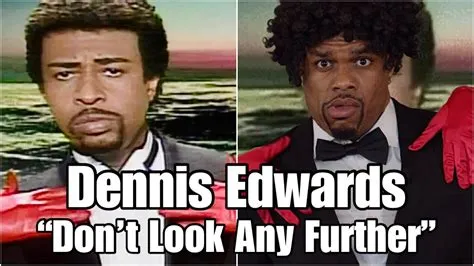 Dennis Edwards ft. Sedah Garrett "Don't Look Any Further" (Music Video ...