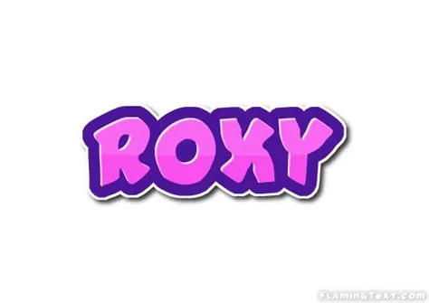 Roxy Logo | Herramienta de diseño de nombres gratis de Flaming Text