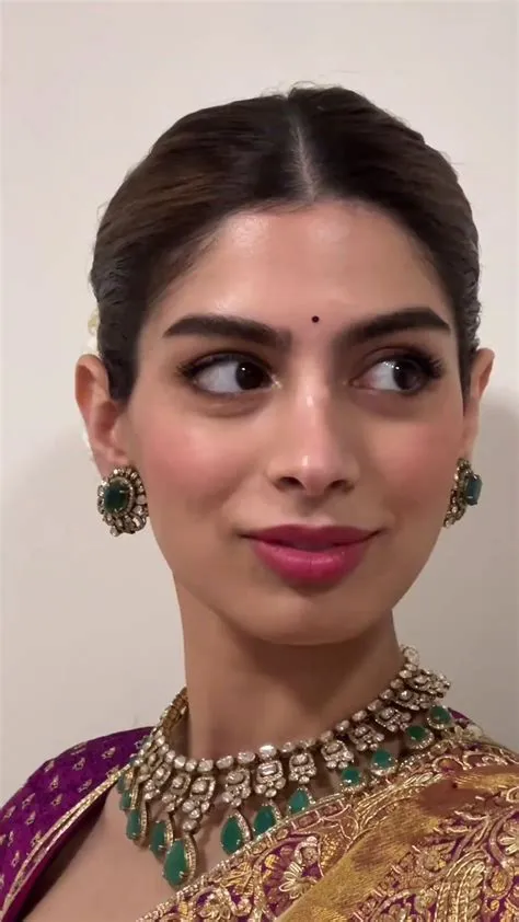 by Manasa Rao on Hairstyles in 2025 | Indian skin makeup, Wedding ...