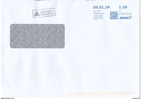 Lettres & Documents - Schweiz Härkingen TGST A Standard 2024 Stempel A ...