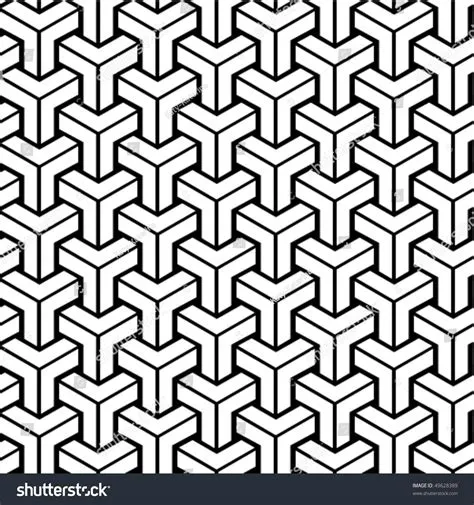 Geometric Patterns Black And White