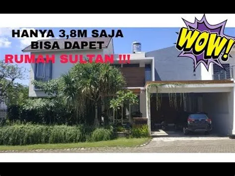 Rumah Mewah 3,8 MILYAR Di Bernady Land Slawu Jember - YouTube