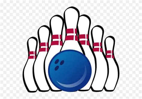 Bowling Ball And Pins Clip Art At Clker Com Vector - Bowling Pins ...