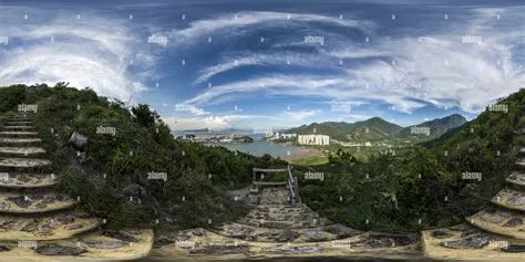 360° view of Ngong Ping 360 Rescue Trail(昂坪360救援徑), Tung Chung, NT - Alamy