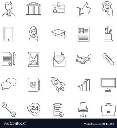 Resume Icon Vector