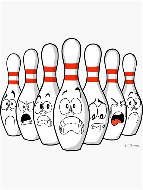 Silly Bowling Pin Funny Bowling Moments: Trying To Hit The Pins